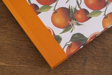 Rezeptbuch "Orangen", mit Register